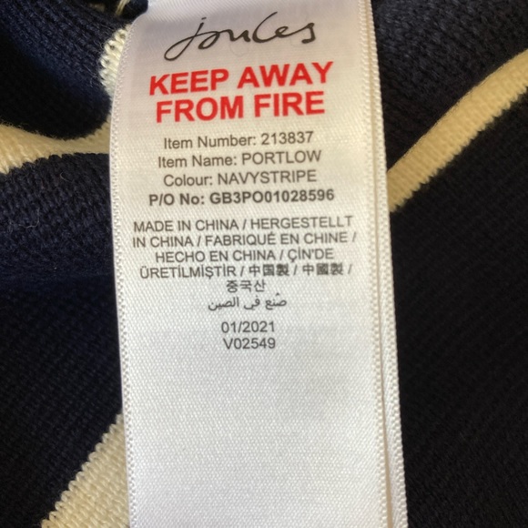 JOULES! NWT! SZ 4 - Picture 11 of 11